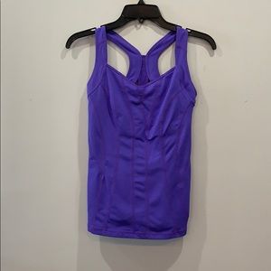 Zella Racerback Tank with Shelf Bra